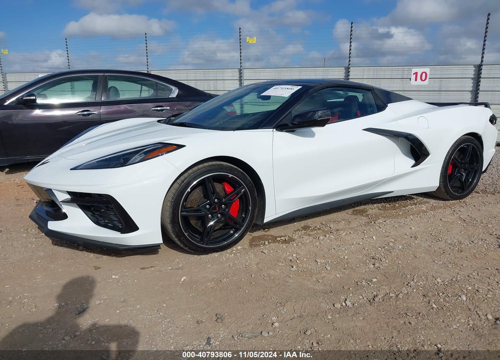 2021 CHEVROLET CORVETTE STINGRAY RWD 3LT VIN: 1G1YC3D49M5110412