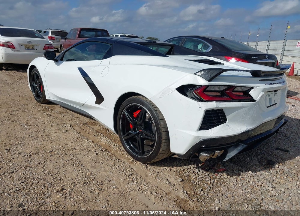 2021 CHEVROLET CORVETTE STINGRAY RWD 3LT VIN: 1G1YC3D49M5110412