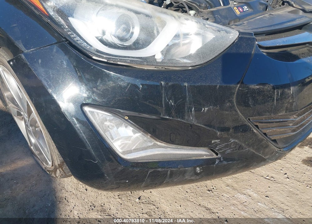 2014 HYUNDAI ELANTRA LIMITED VIN: 5NPDH4AEXEH542034