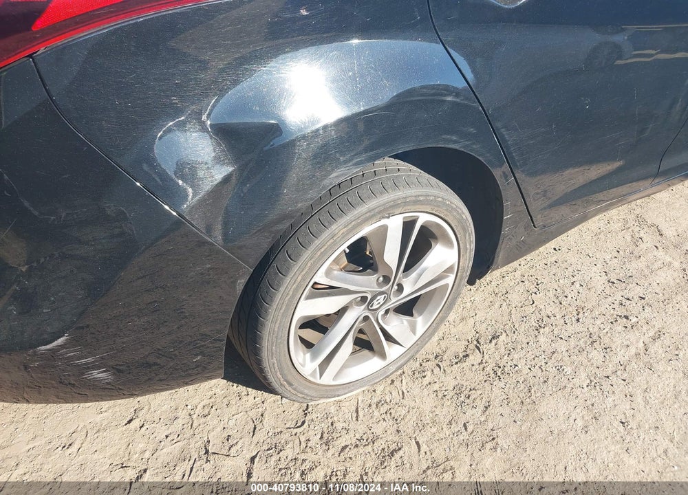 2014 HYUNDAI ELANTRA LIMITED VIN: 5NPDH4AEXEH542034