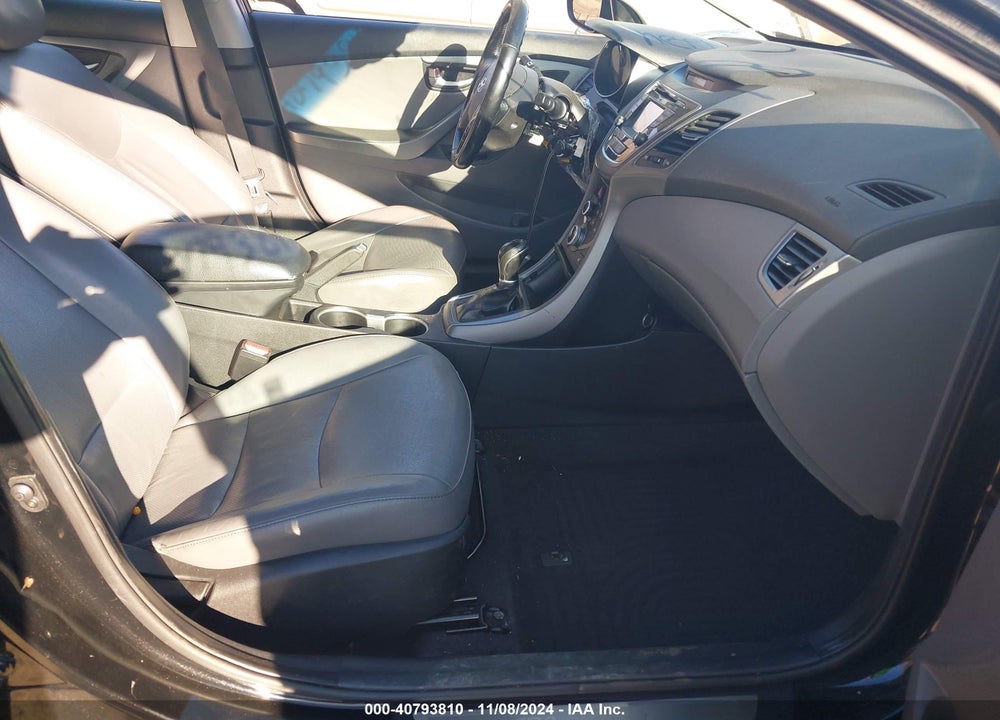 2014 HYUNDAI ELANTRA LIMITED VIN: 5NPDH4AEXEH542034