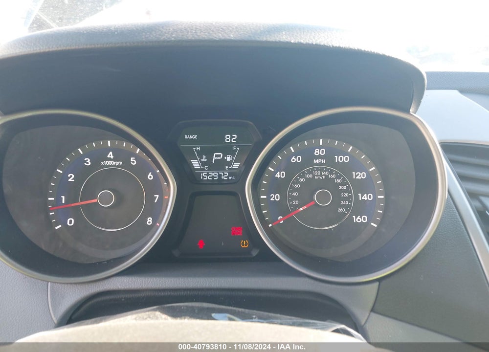 2014 HYUNDAI ELANTRA LIMITED VIN: 5NPDH4AEXEH542034