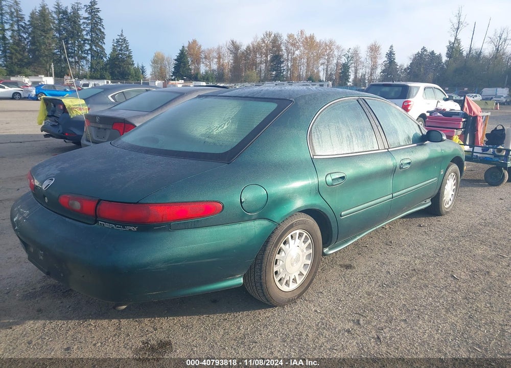 1999 MERCURY SABLE GS VIN: 1MEFM50S0XA626180