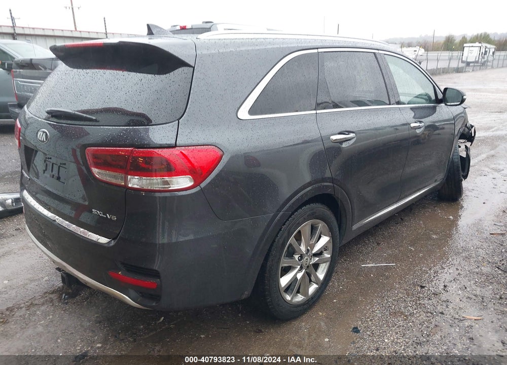 2016 KIA SORENTO 3.3L SXL VIN: 5XYPK4A56GG100912