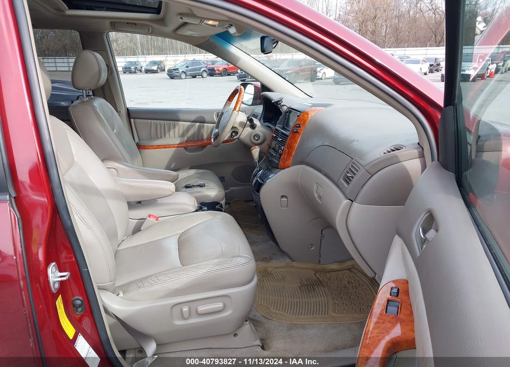 2008 TOYOTA SIENNA LIMITED VIN: 5TDBK22CX8S014342