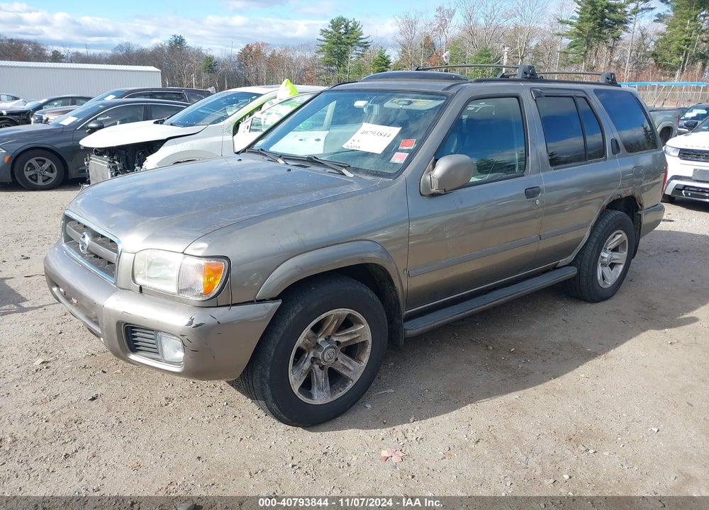 2003 NISSAN PATHFINDER LE VIN: JN8DR09Y23W821185