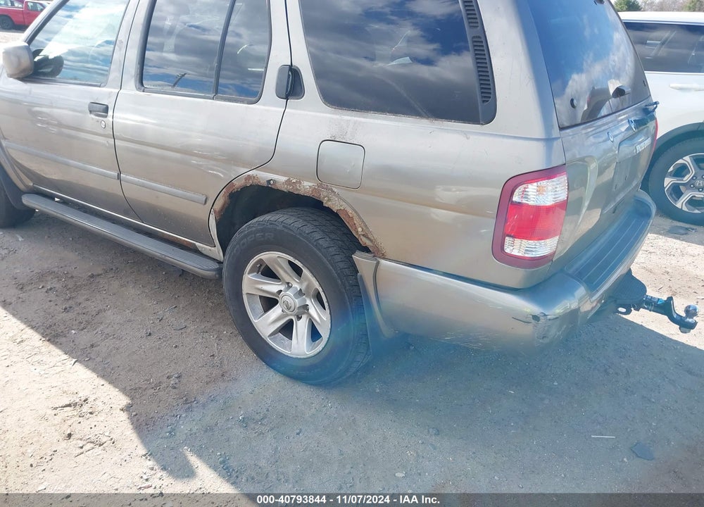 2003 NISSAN PATHFINDER LE VIN: JN8DR09Y23W821185