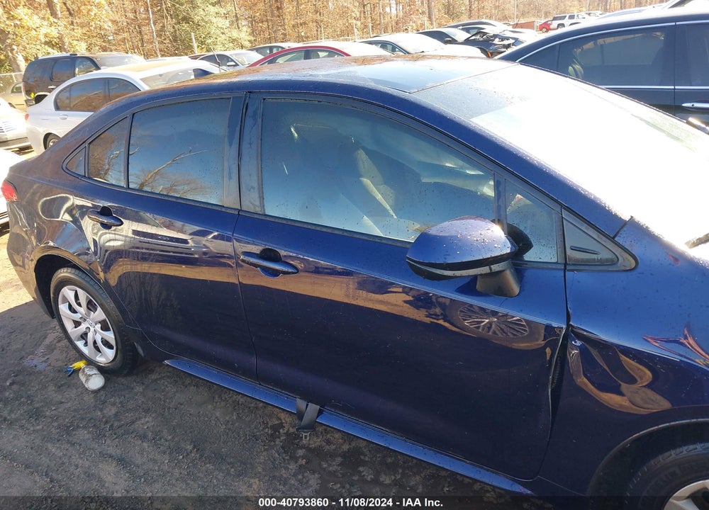 2020 TOYOTA COROLLA LE VIN: JTDEPRAE1LJ025102