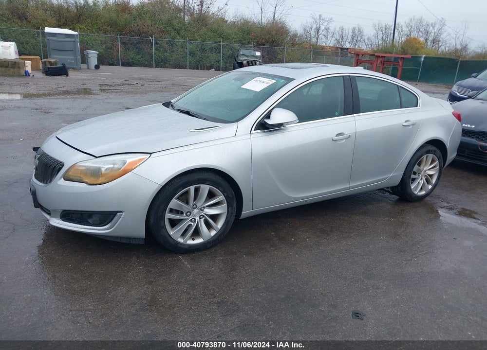 2015 BUICK REGAL TURBO VIN: 2G4GK5EX7F9231144