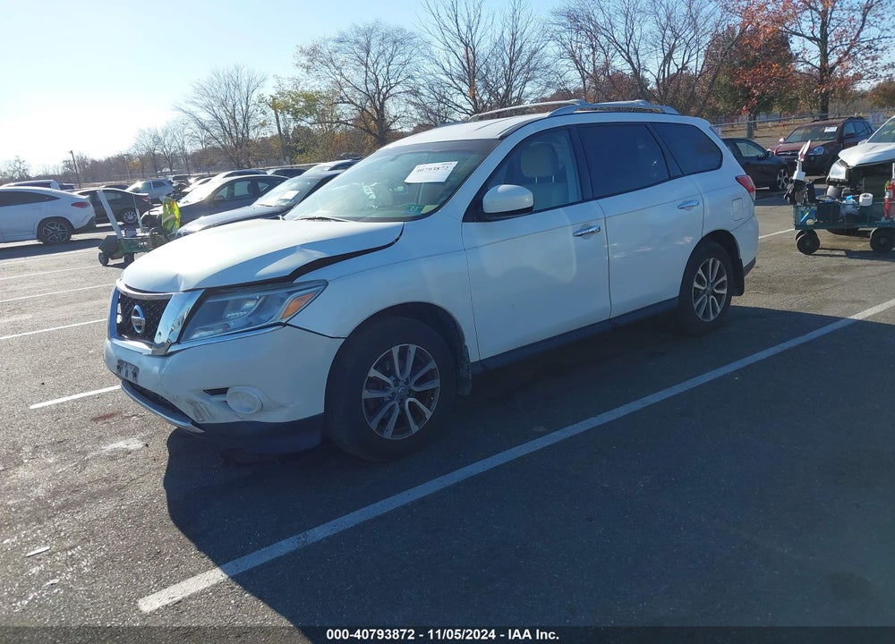 2014 NISSAN PATHFINDER SV VIN: 5N1AR2MMXEC623940