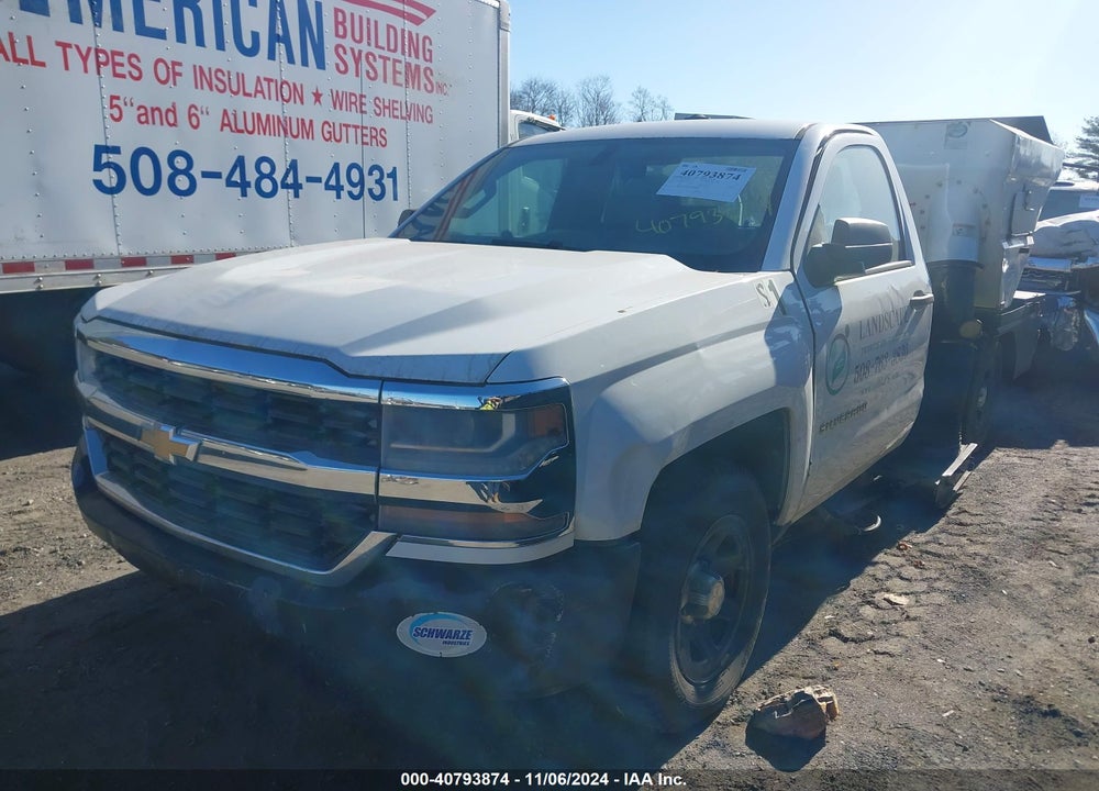 2016 CHEVROLET SILVERADO 1500 WT VIN: 1GCNCNEH7GZ147379