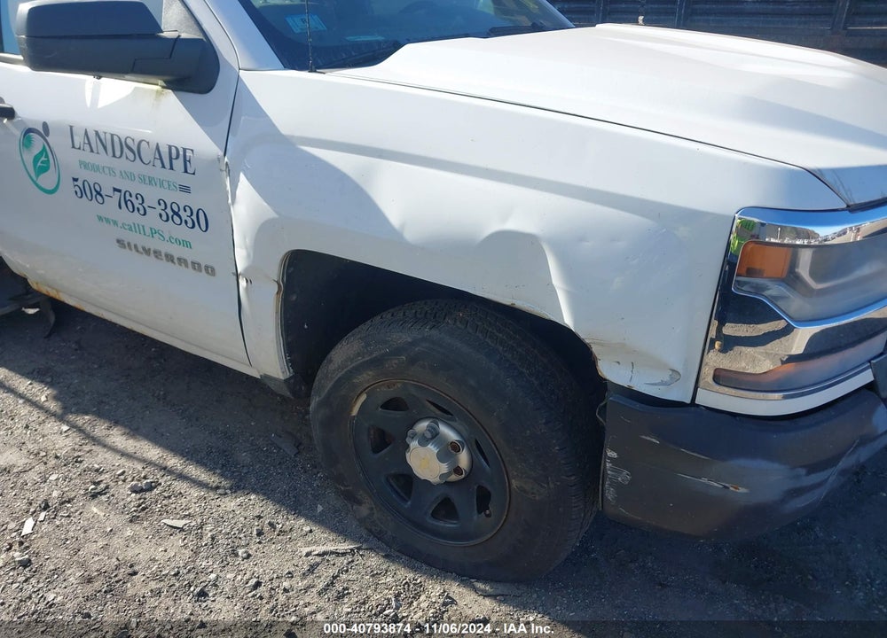 2016 CHEVROLET SILVERADO 1500 WT VIN: 1GCNCNEH7GZ147379
