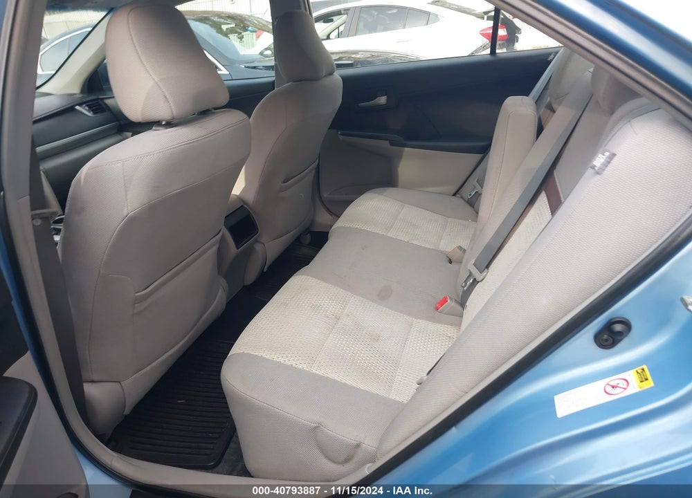 2012 TOYOTA CAMRY LE VIN: 4T1BF1FKXCU579352