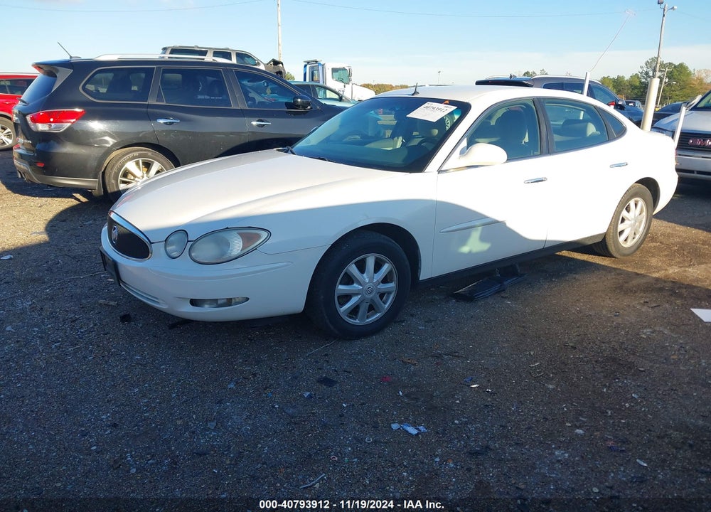 2005 BUICK LACROSSE CX VIN: 2G4WC532651324878