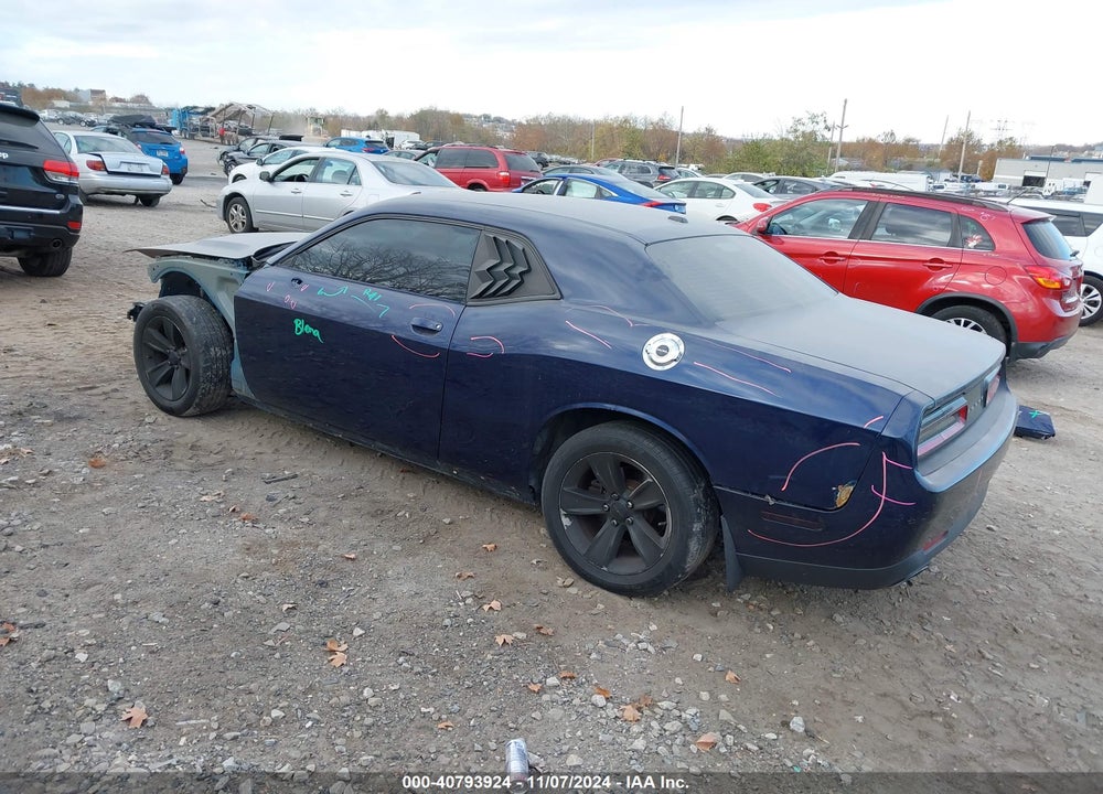 2015 DODGE CHALLENGER SXT VIN: 2C3CDZAG4FH719505