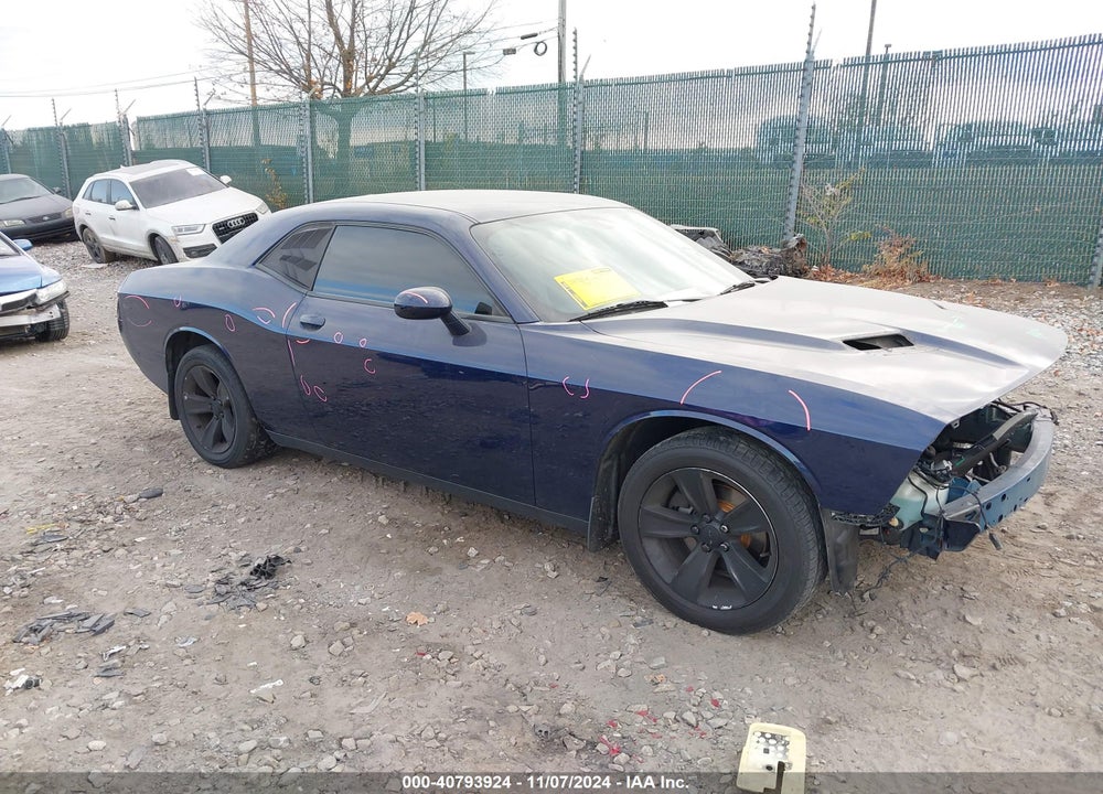 2015 DODGE CHALLENGER SXT VIN: 2C3CDZAG4FH719505