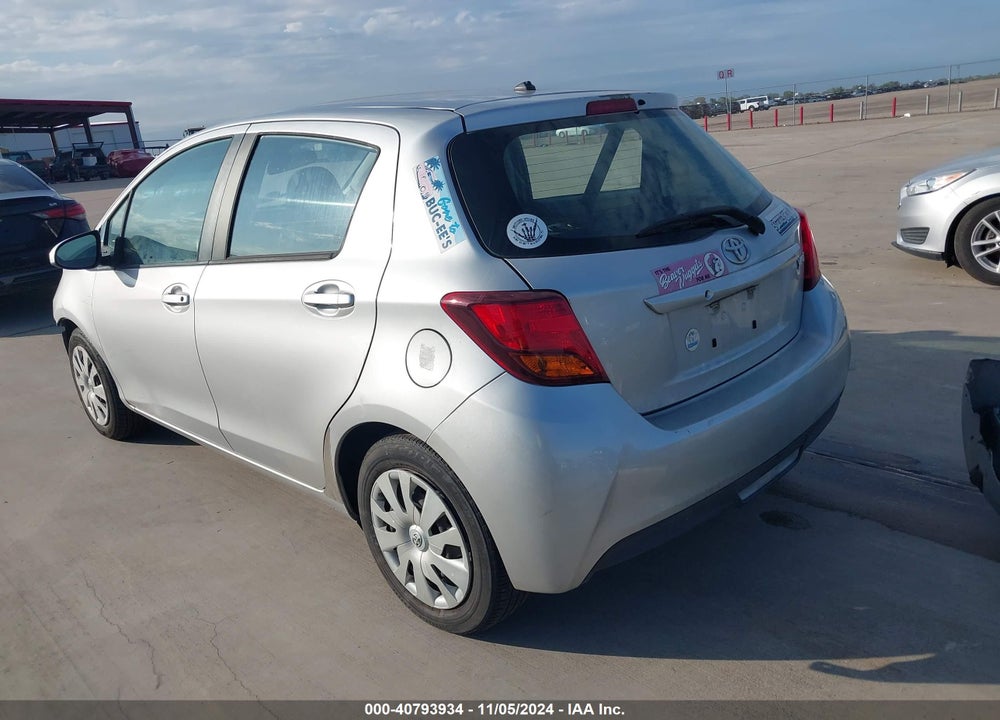 2017 TOYOTA YARIS L VIN: VNKKTUD33HA078023