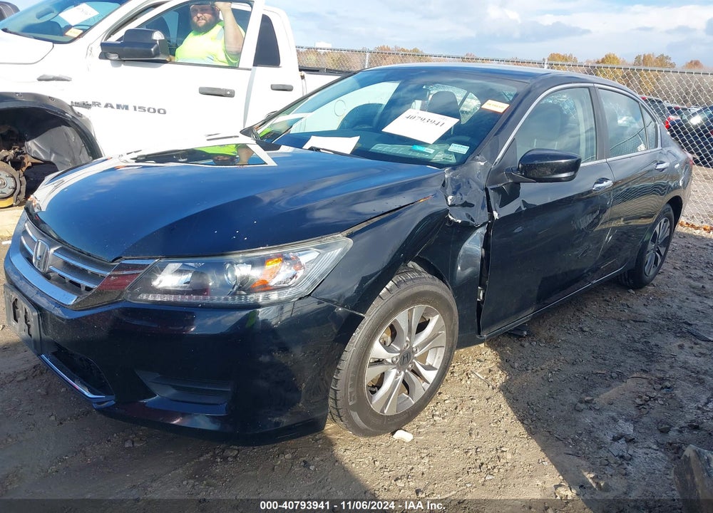 2013 HONDA ACCORD LX VIN: 1HGCR2F38DA148737