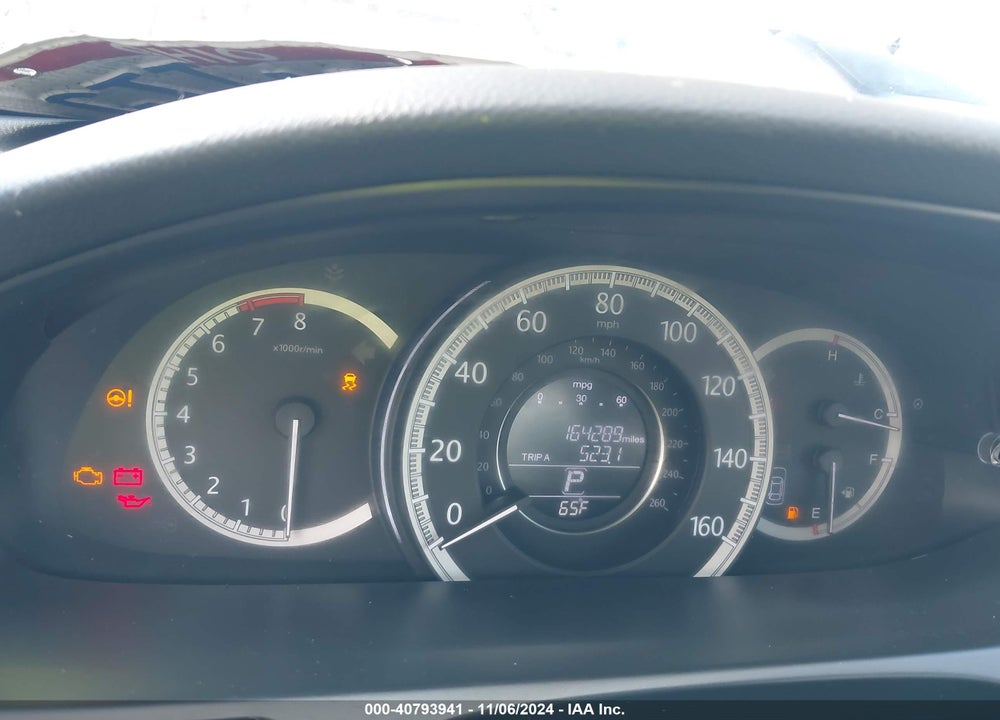 2013 HONDA ACCORD LX VIN: 1HGCR2F38DA148737