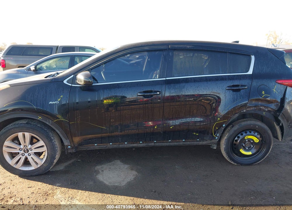 2017 KIA SPORTAGE LX VIN: KNDPMCAC2H7034120