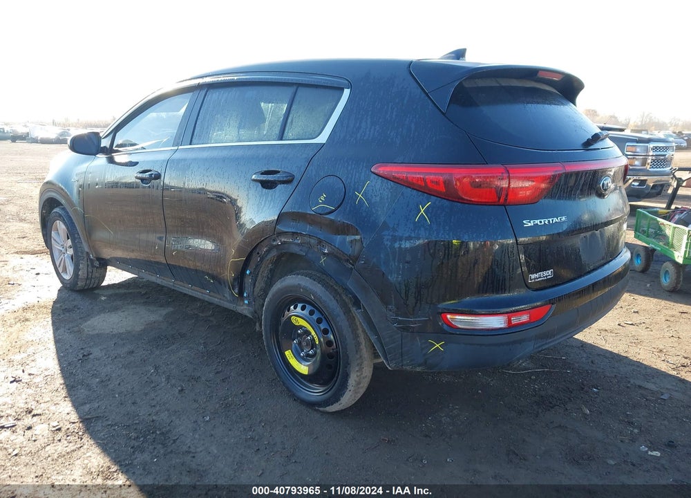 2017 KIA SPORTAGE LX VIN: KNDPMCAC2H7034120