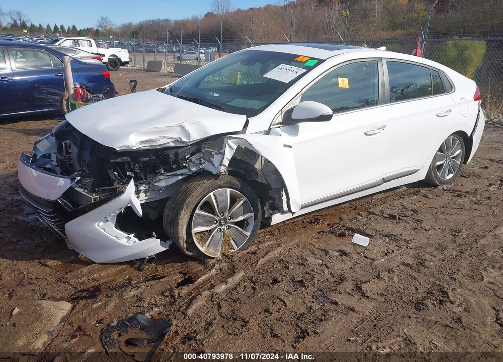 2018 HYUNDAI IONIQ HYBRID LIMITED VIN: KMHC05LC7JU081424