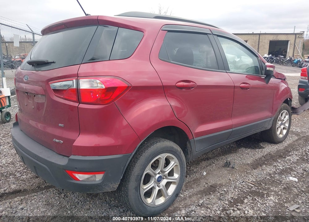 2020 FORD ECOSPORT SE VIN: MAJ6S3GL7LC334251