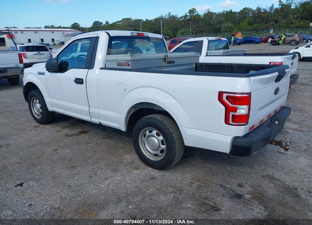 2019 FORD F-150 XL VIN: 1FTMF1CB2KKE51473