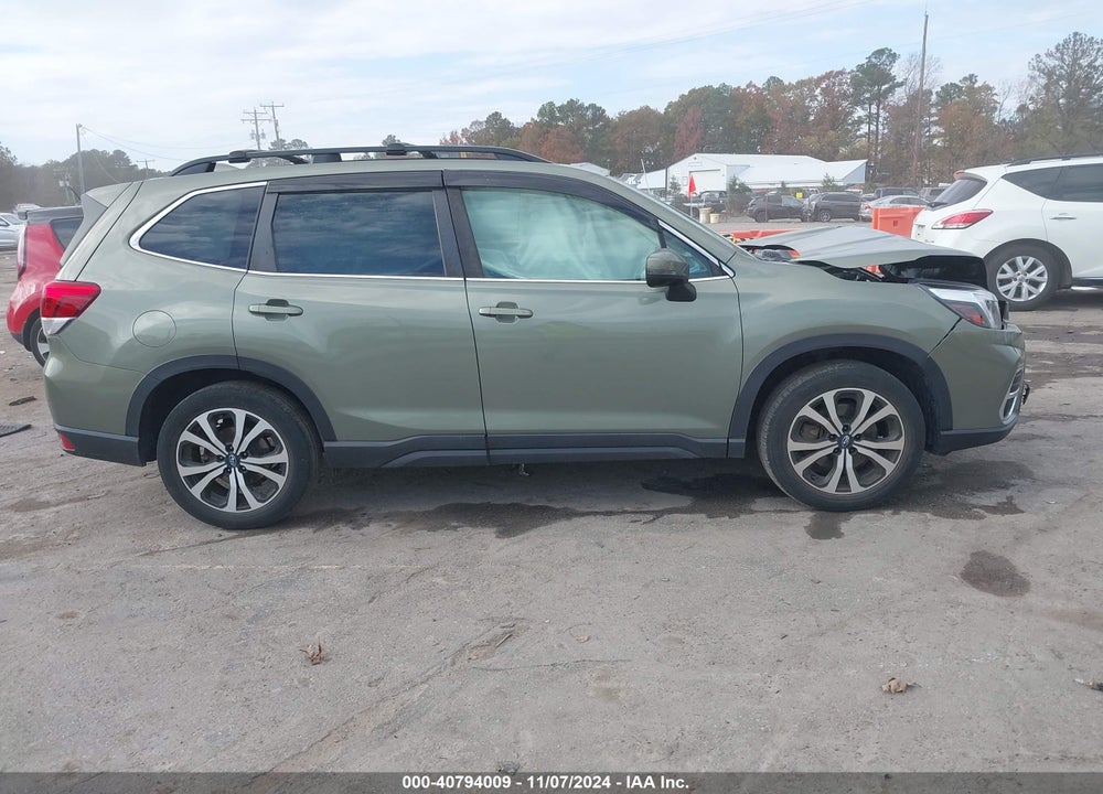 2021 SUBARU FORESTER LIMITED VIN: JF2SKAUC3MH505018