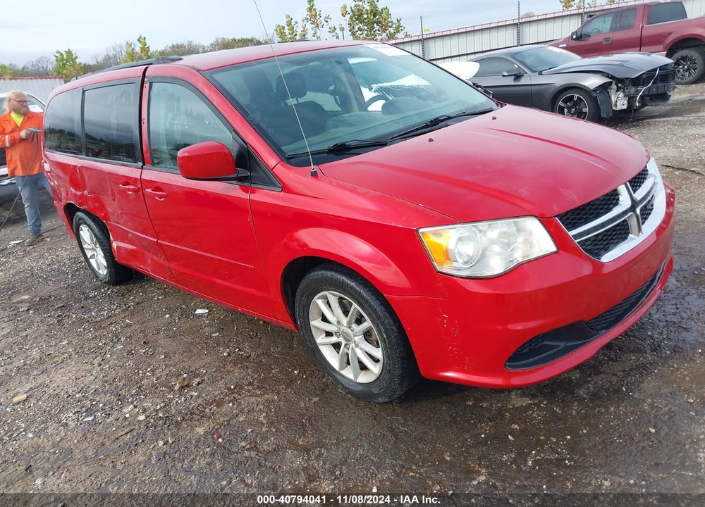 2014 DODGE GRAND CARAVAN SXT VIN: 2C4RDGCG2ER172959