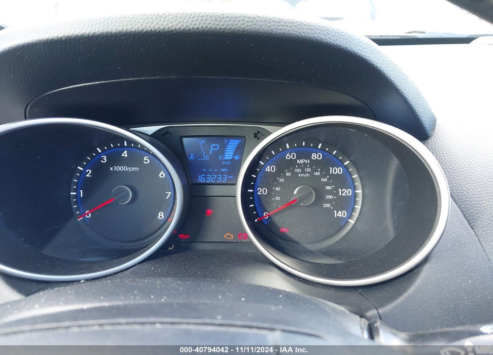 2013 HYUNDAI TUCSON GLS VIN: KM8JUCAC3DU559698