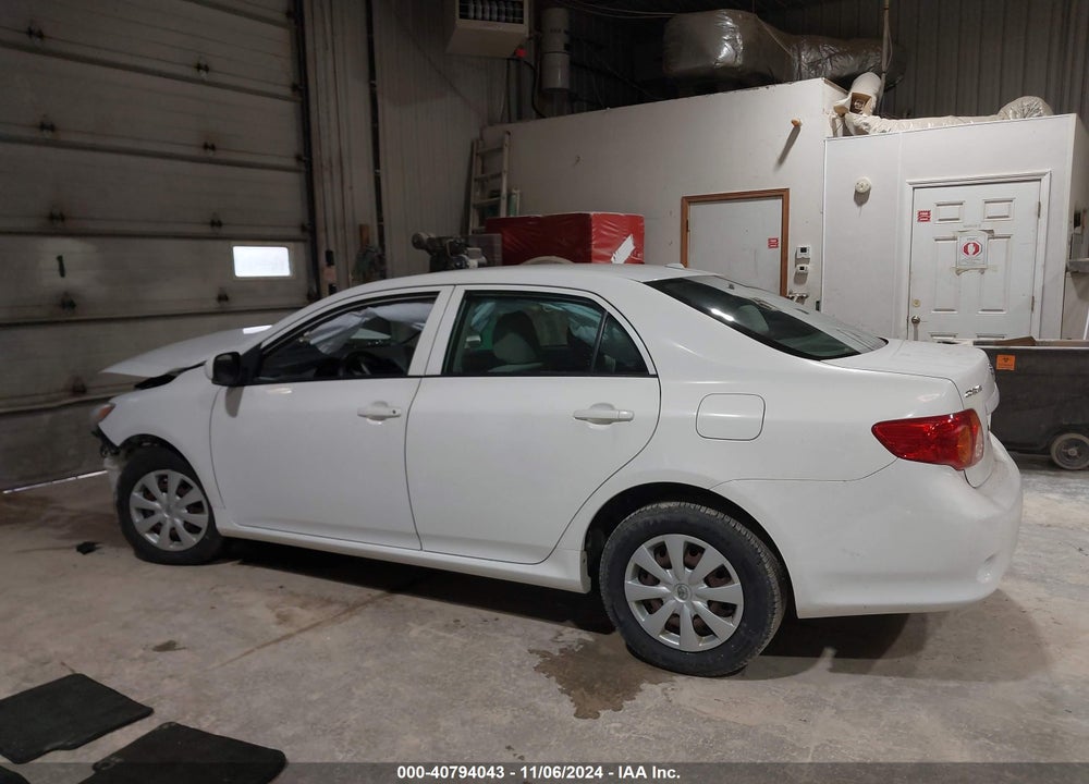 2009 TOYOTA COROLLA LE VIN: 2T1BU40E69C147085