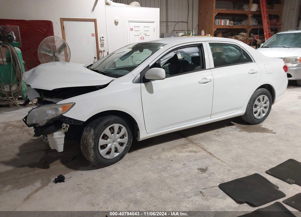 2009 TOYOTA COROLLA LE VIN: 2T1BU40E69C147085