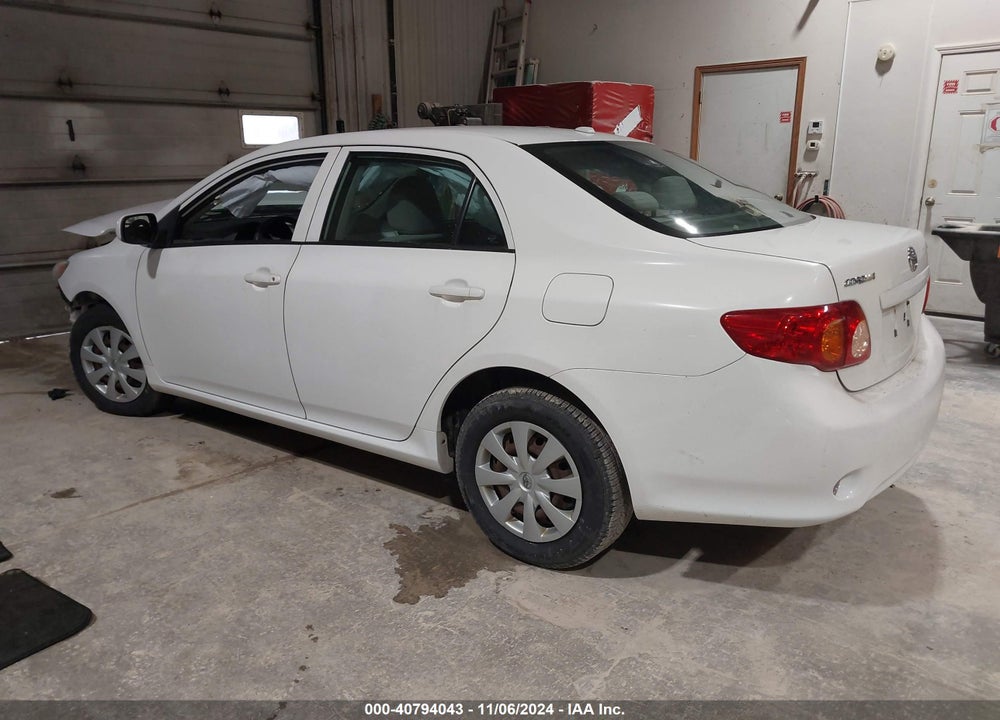2009 TOYOTA COROLLA LE VIN: 2T1BU40E69C147085