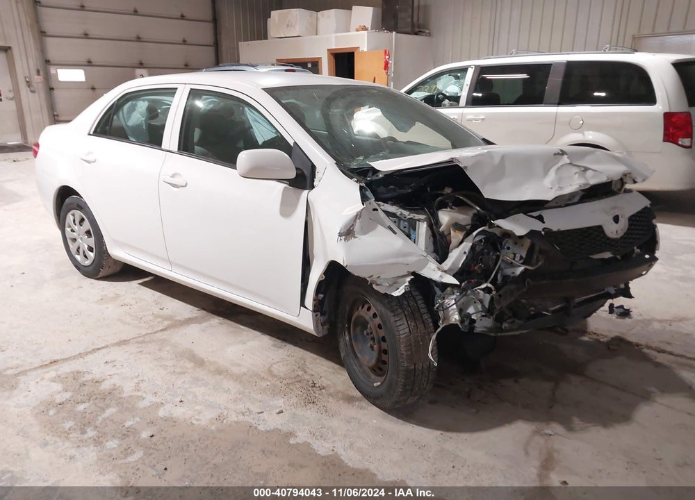 2009 TOYOTA COROLLA LE VIN: 2T1BU40E69C147085