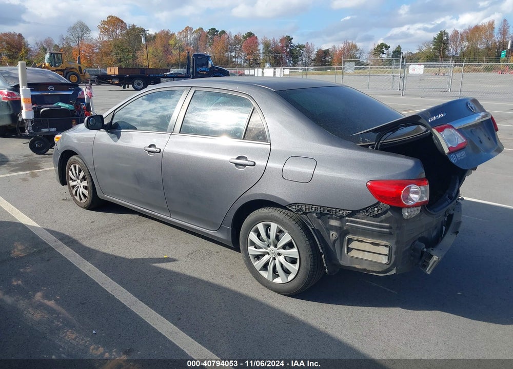 2013 TOYOTA COROLLA LE VIN: 2T1BU4EE6DC114749