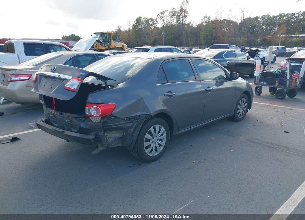 2013 TOYOTA COROLLA LE VIN: 2T1BU4EE6DC114749