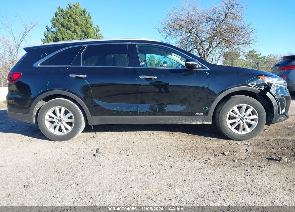 2019 KIA SORENTO 2.4L LX VIN: 5XYPGDA39KG592294