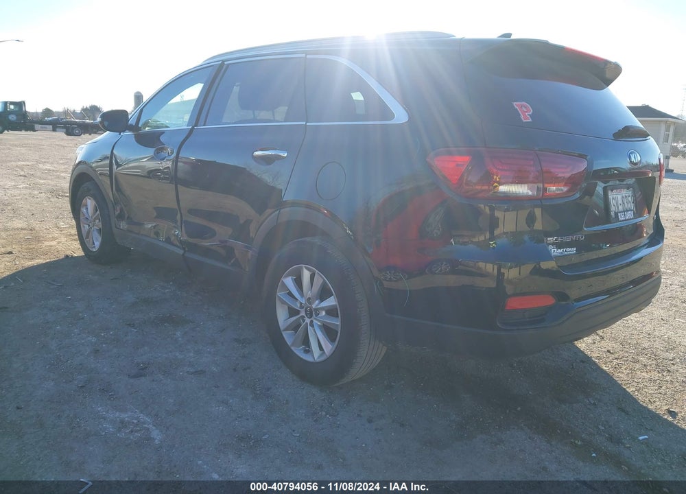 2019 KIA SORENTO 2.4L LX VIN: 5XYPGDA39KG592294
