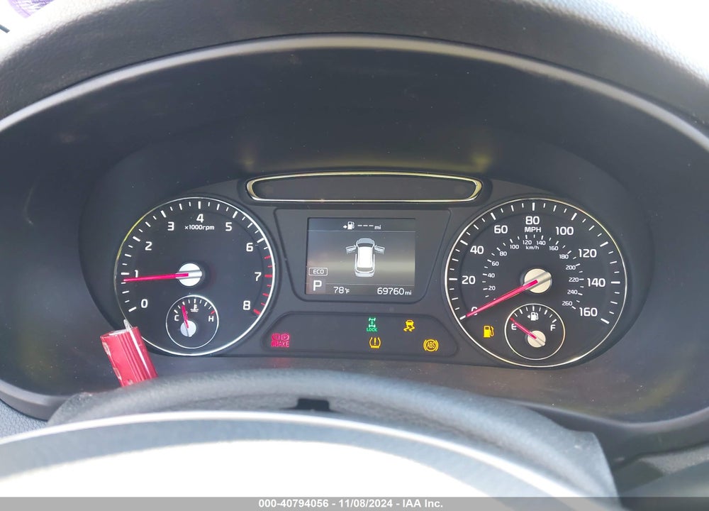 2019 KIA SORENTO 2.4L LX VIN: 5XYPGDA39KG592294