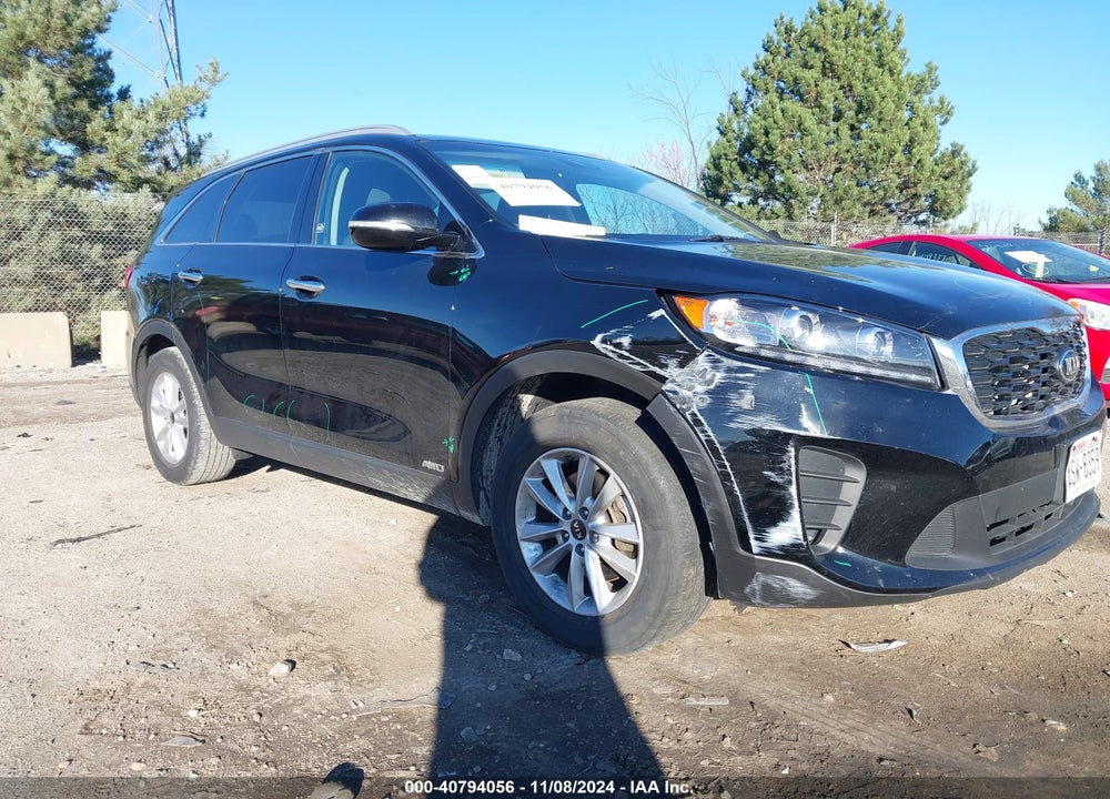 2019 KIA SORENTO 2.4L LX VIN: 5XYPGDA39KG592294