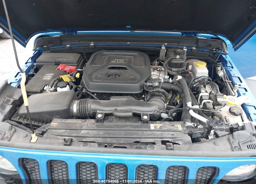 2022 JEEP WRANGLER UNLIMITED SPORT VIN: 1C4HJXDN5NW163679