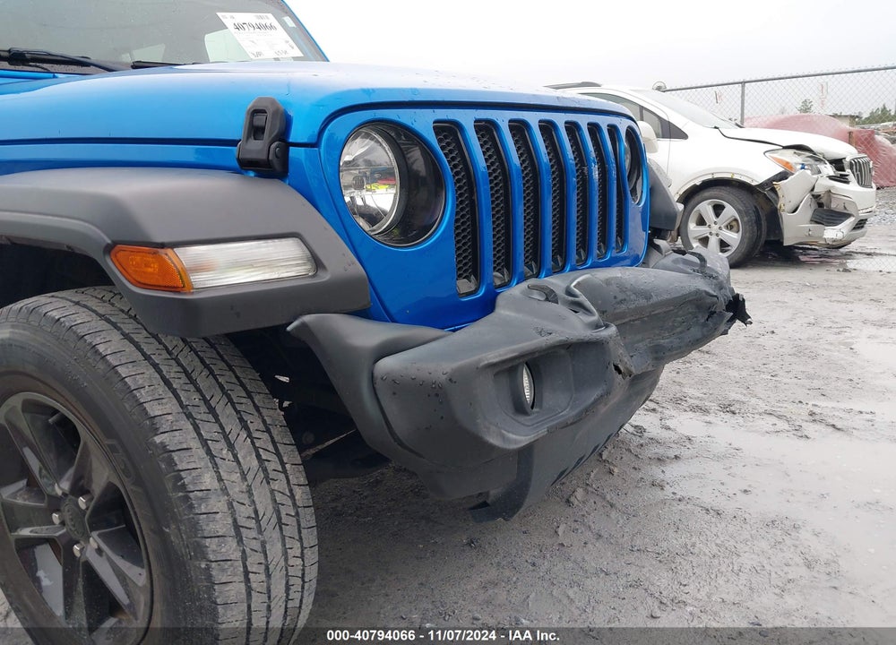 2022 JEEP WRANGLER UNLIMITED SPORT VIN: 1C4HJXDN5NW163679