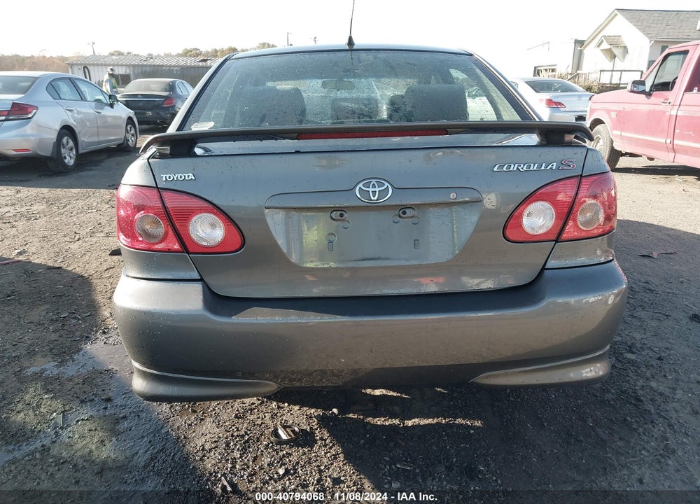 2007 TOYOTA COROLLA S VIN: 2T1BR32E67C768882
