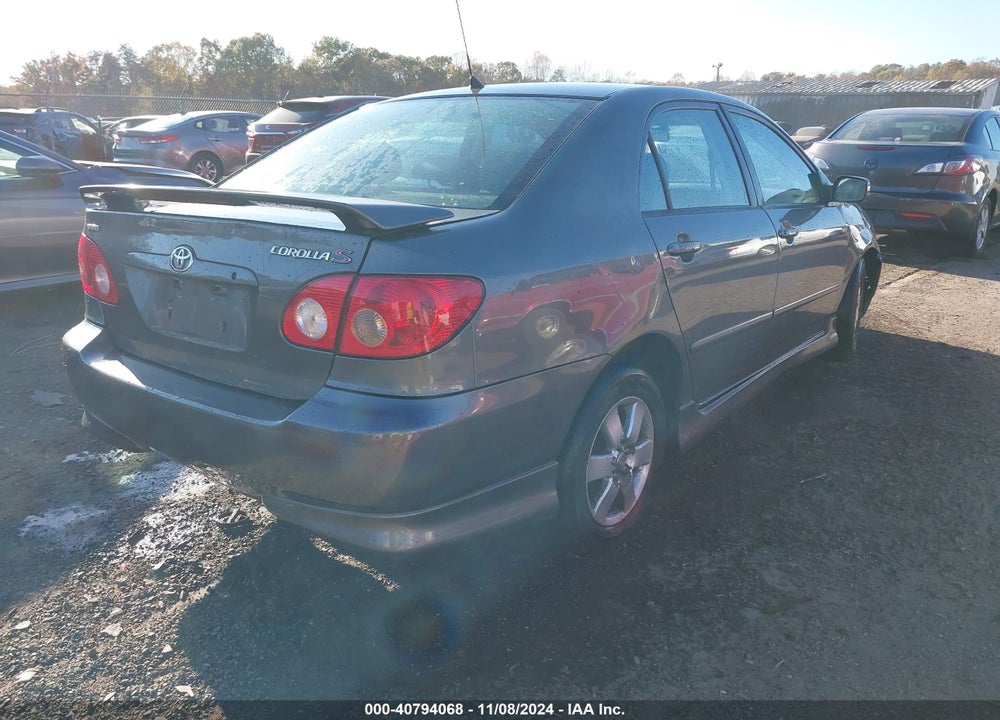 2007 TOYOTA COROLLA S VIN: 2T1BR32E67C768882