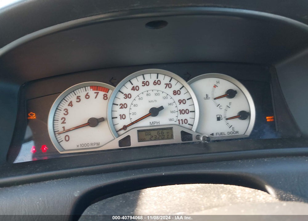 2007 TOYOTA COROLLA S VIN: 2T1BR32E67C768882