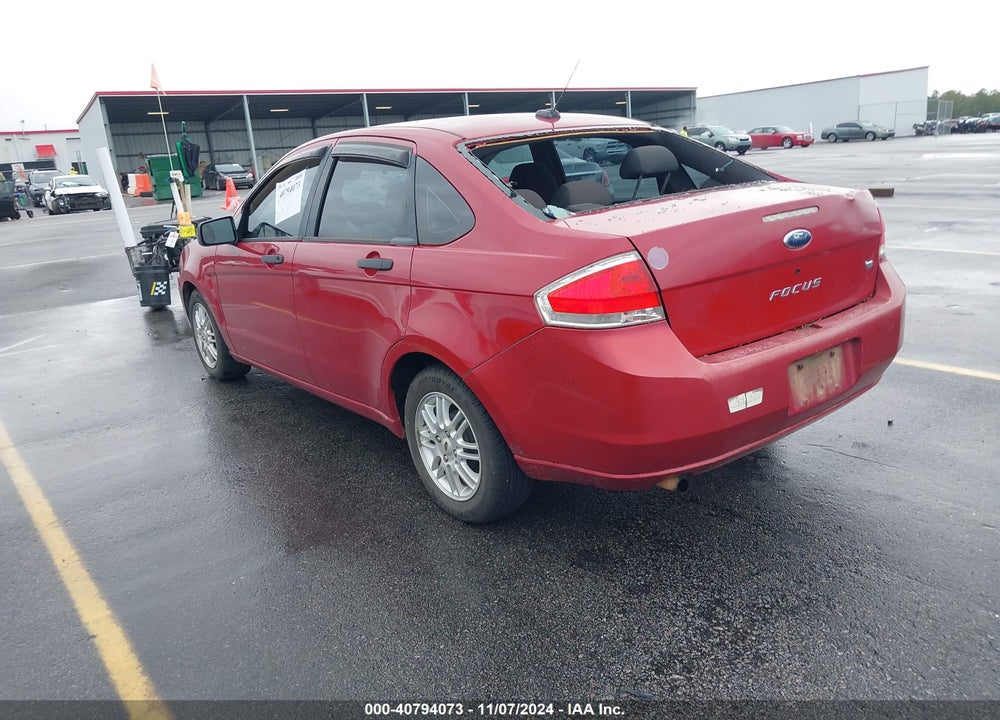 2009 FORD FOCUS SE VIN: 1FAHP35N59W191824