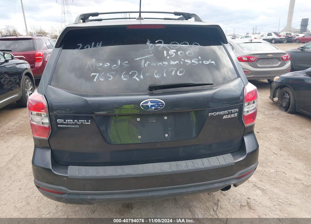 2014 SUBARU FORESTER 2.5I LIMITED VIN: JF2SJAJC1EH443823
