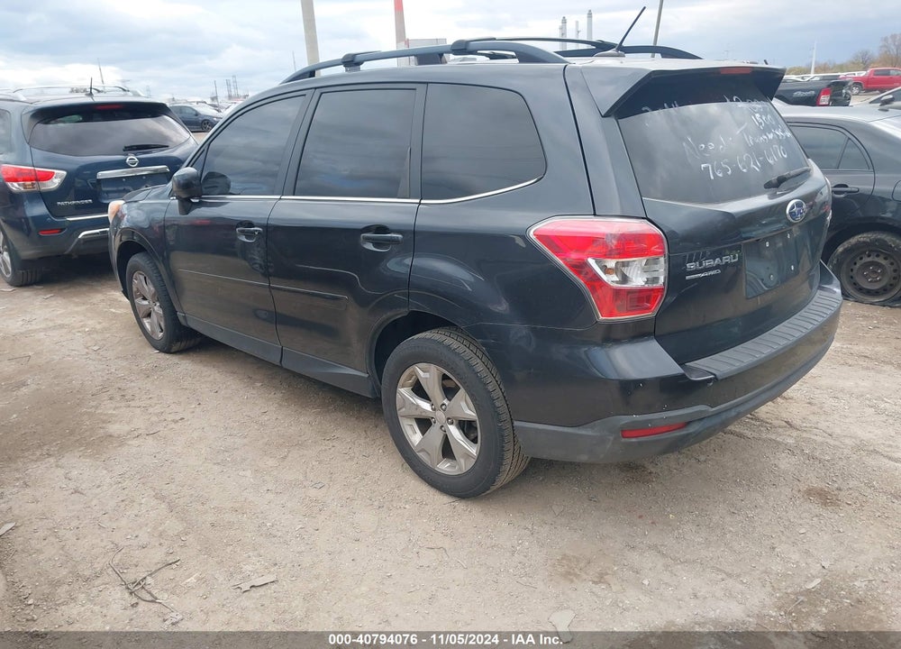 2014 SUBARU FORESTER 2.5I LIMITED VIN: JF2SJAJC1EH443823