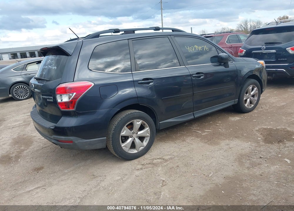 2014 SUBARU FORESTER 2.5I LIMITED VIN: JF2SJAJC1EH443823